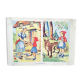 Affiche scolaire "Le petit chaperon rouge I"