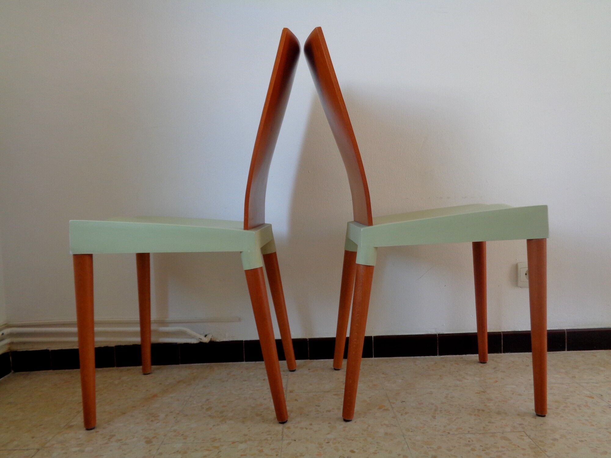 4 Chaises Philippe Starck Miss Trip édition Kartell Selency