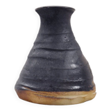 Vase en grès peint