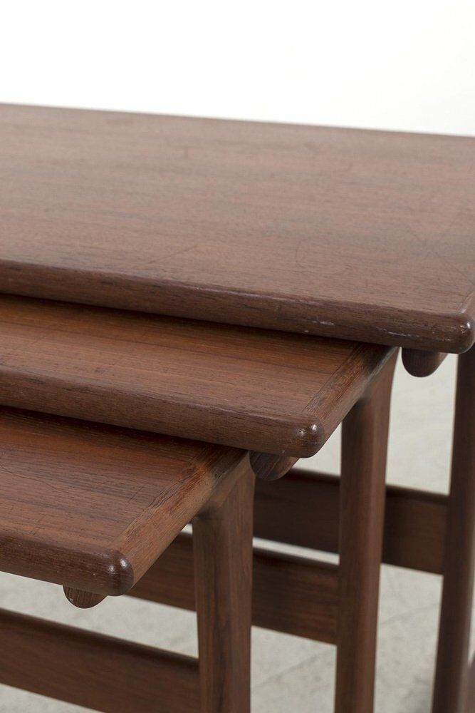 Tables gigognes par Kai Kristiansen, ensemble de 3