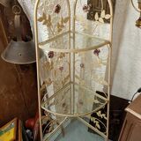 Wrought iron shelf