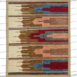 Handmade Tribal Decorative 255 cm x 304 cm Multicolor Wool Carpet