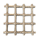 1 extendable bamboo metal shaped flat bottom