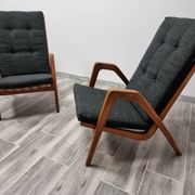 Fauteuils restaurés par Jan Vanek