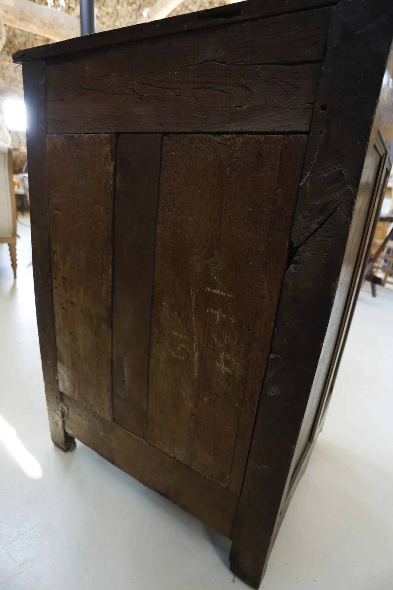 18th century French provincial confiturier cabinet