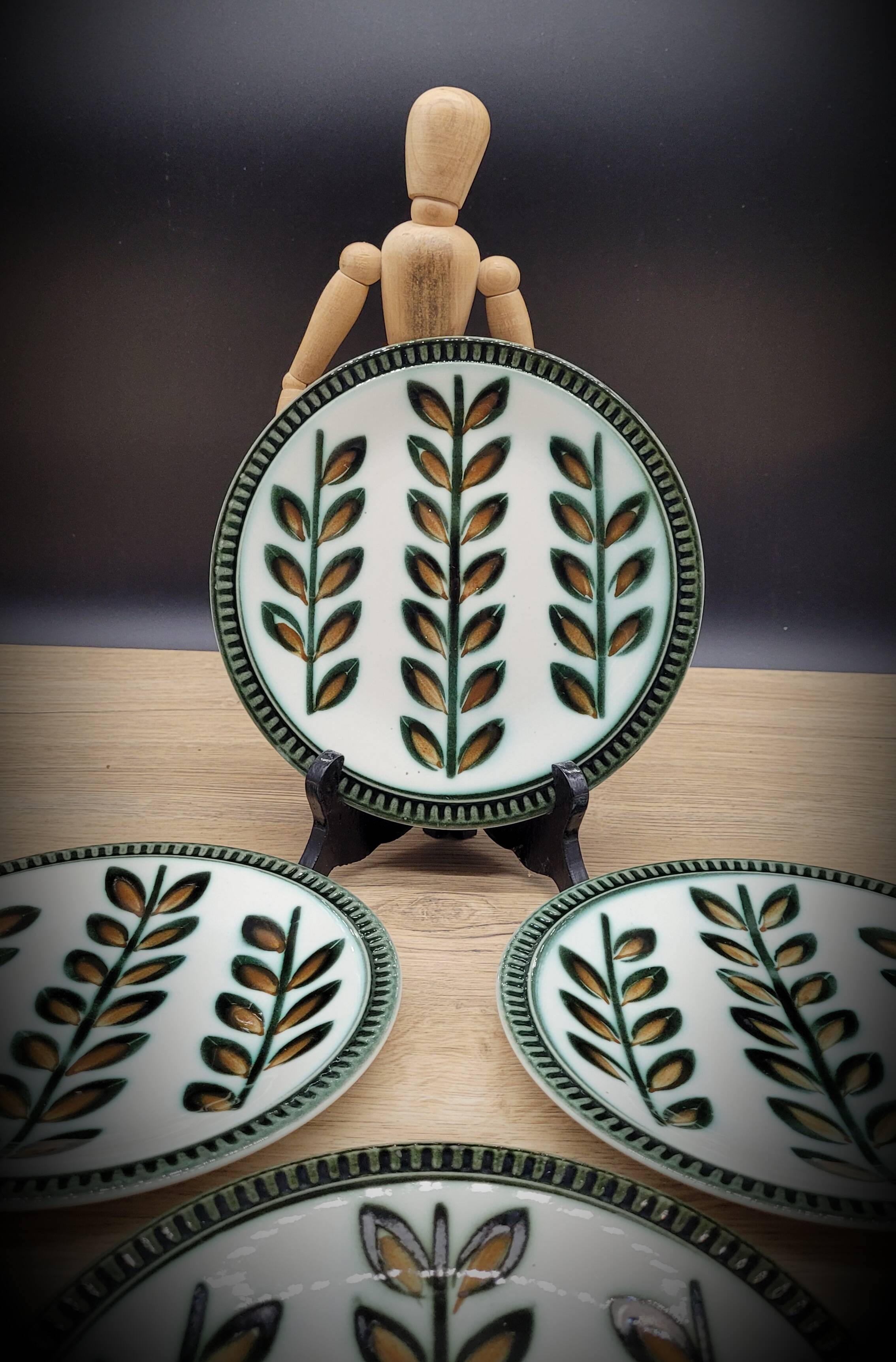 Set 4 assiettes Rambouillet Boch