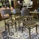 Lot de 4 chaises thonet
