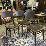 Set of 4 thonet chairs