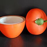 Old ice bucket vintage ice cream apple 70s