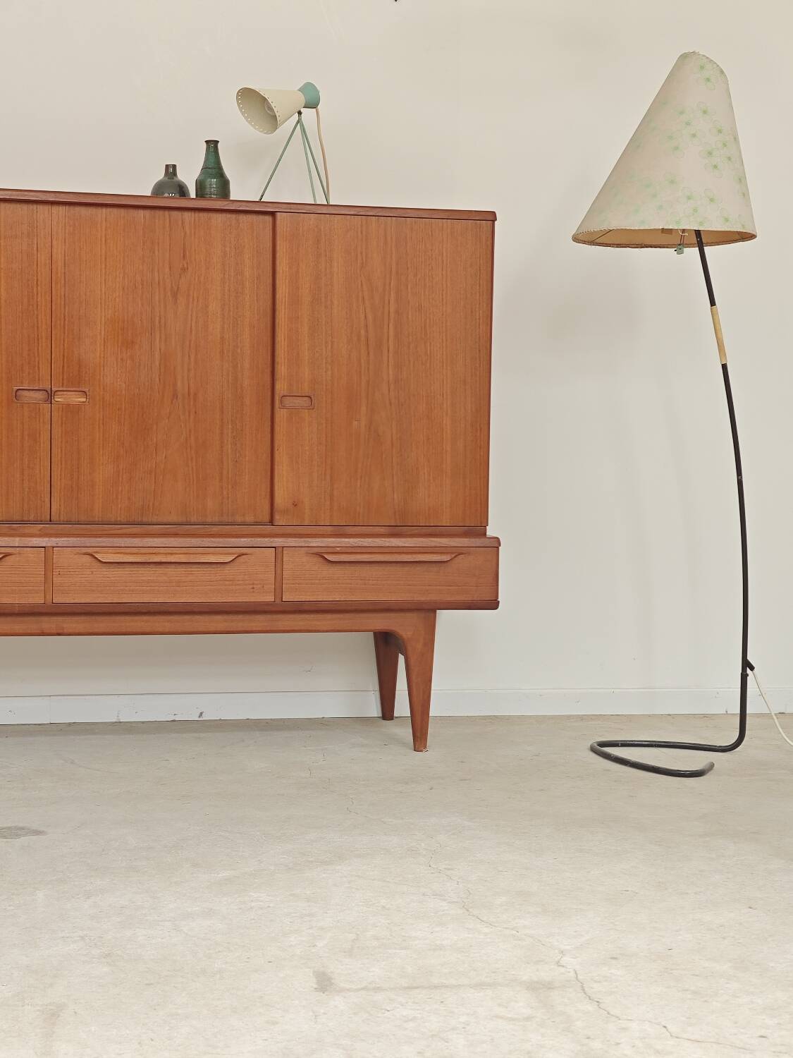 High enfilade by Johannes Andersen by Bordum & Nielsen, Samcom teak