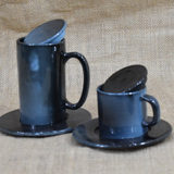 Ceramic cup and saucer