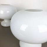 Set of 2 original glass bubble table light by Cosack Lights, Germany, 1970s