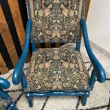 Revamped Louis XIII style armchair