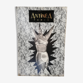 Carton publicitaire Antinea Paris