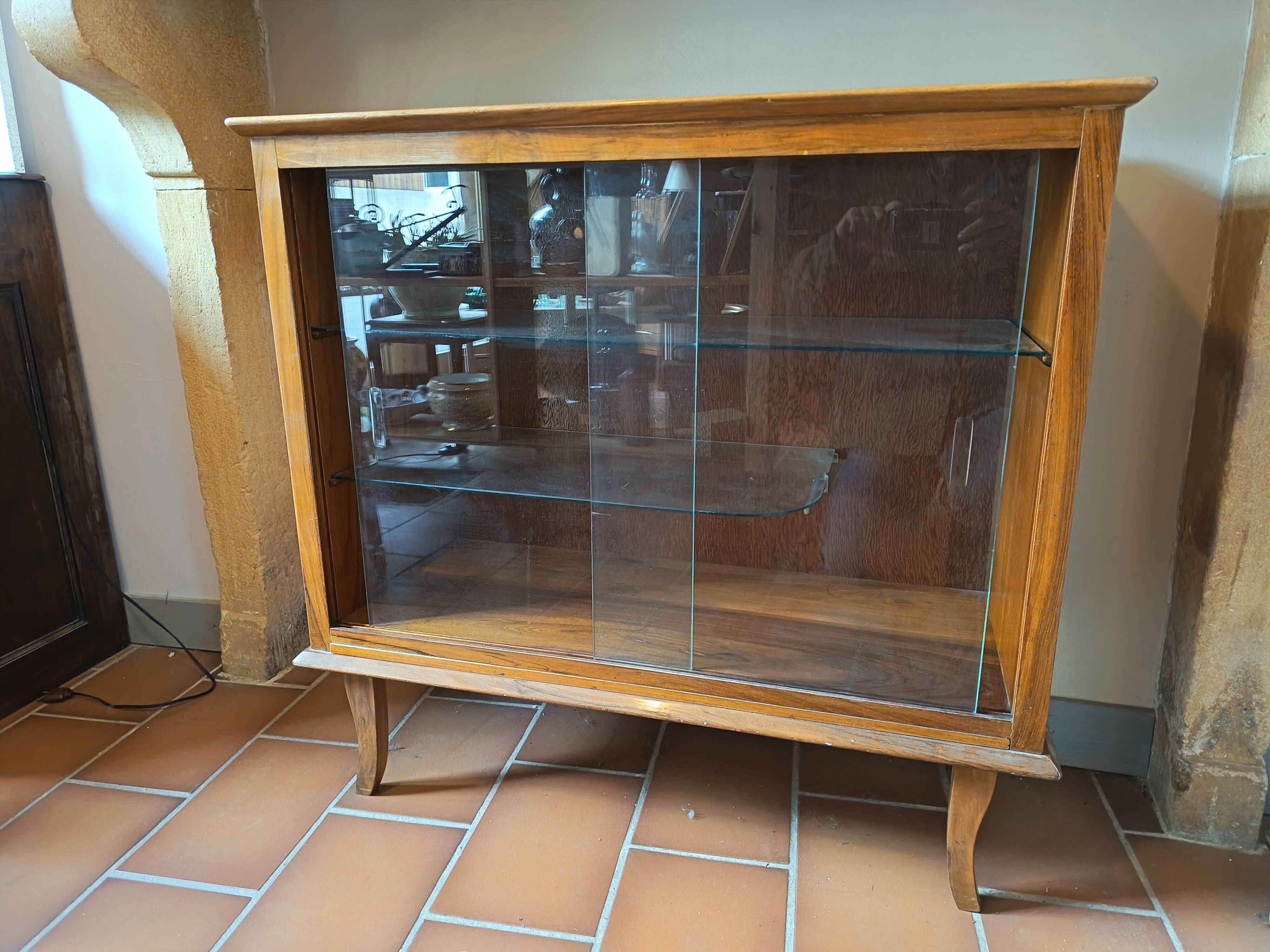 Vintage display cabinet