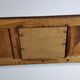 Wooden wall coat rack, 5 hooks, Art Deco style, 82 cm