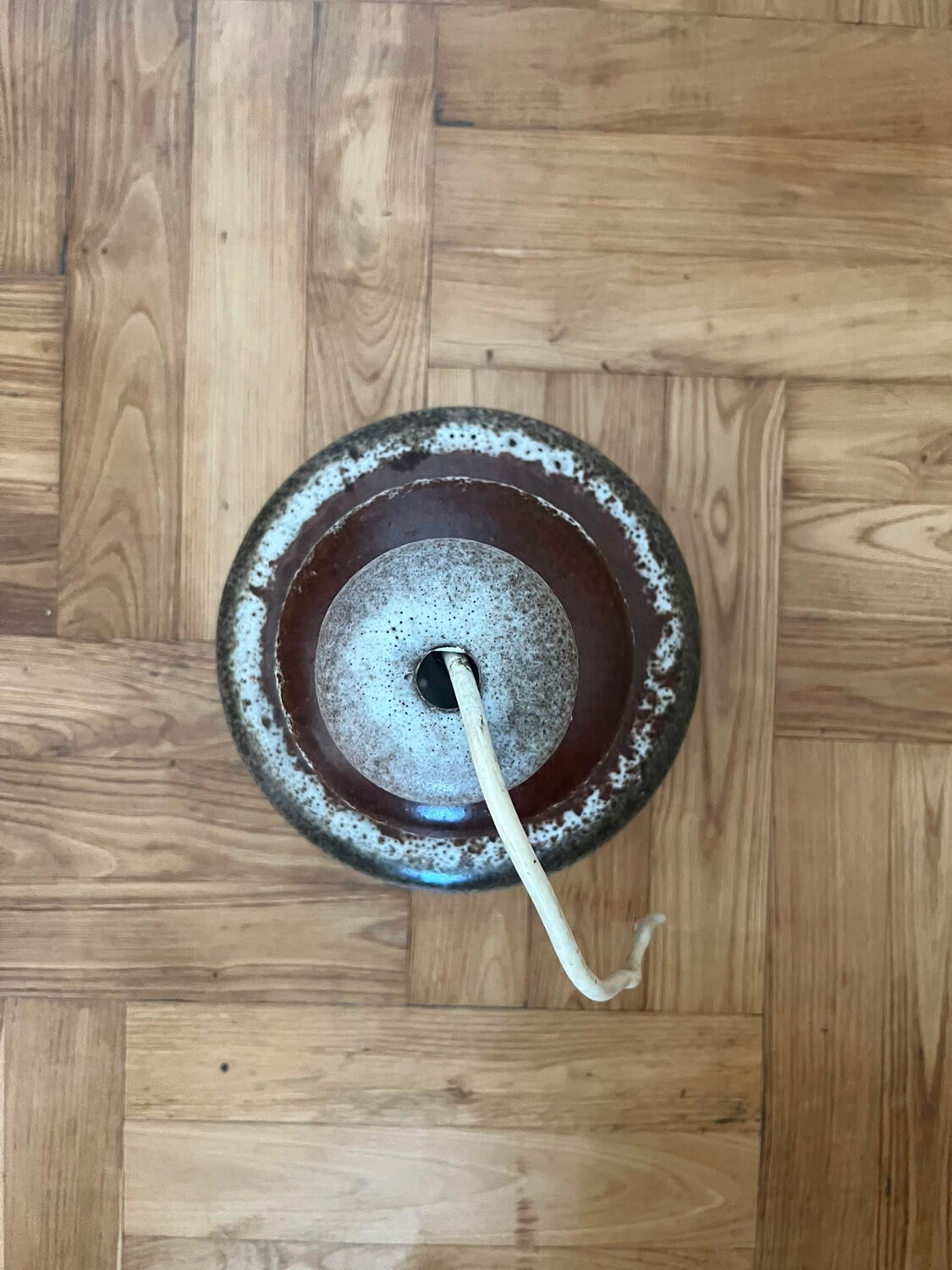 Mid-century ceramic ceiling light