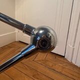 Articulated chrome floor lamp Jieldé design 6 arms