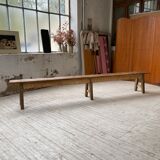 Pine farmhouse bench 280 cm