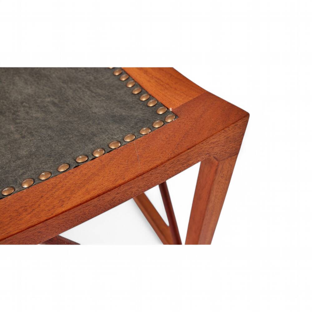 Tutankhamun stool in mahogany by Josef Frank