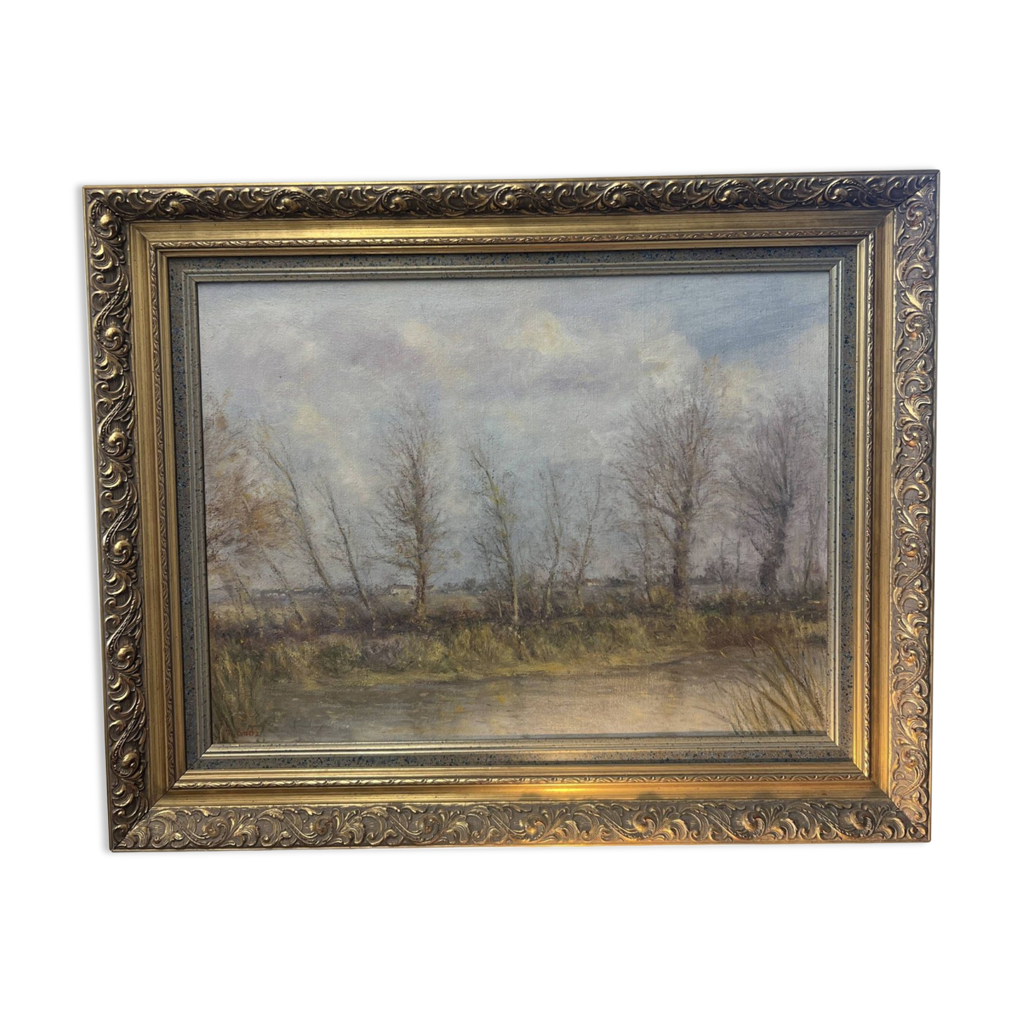 Painting by P. Goetz