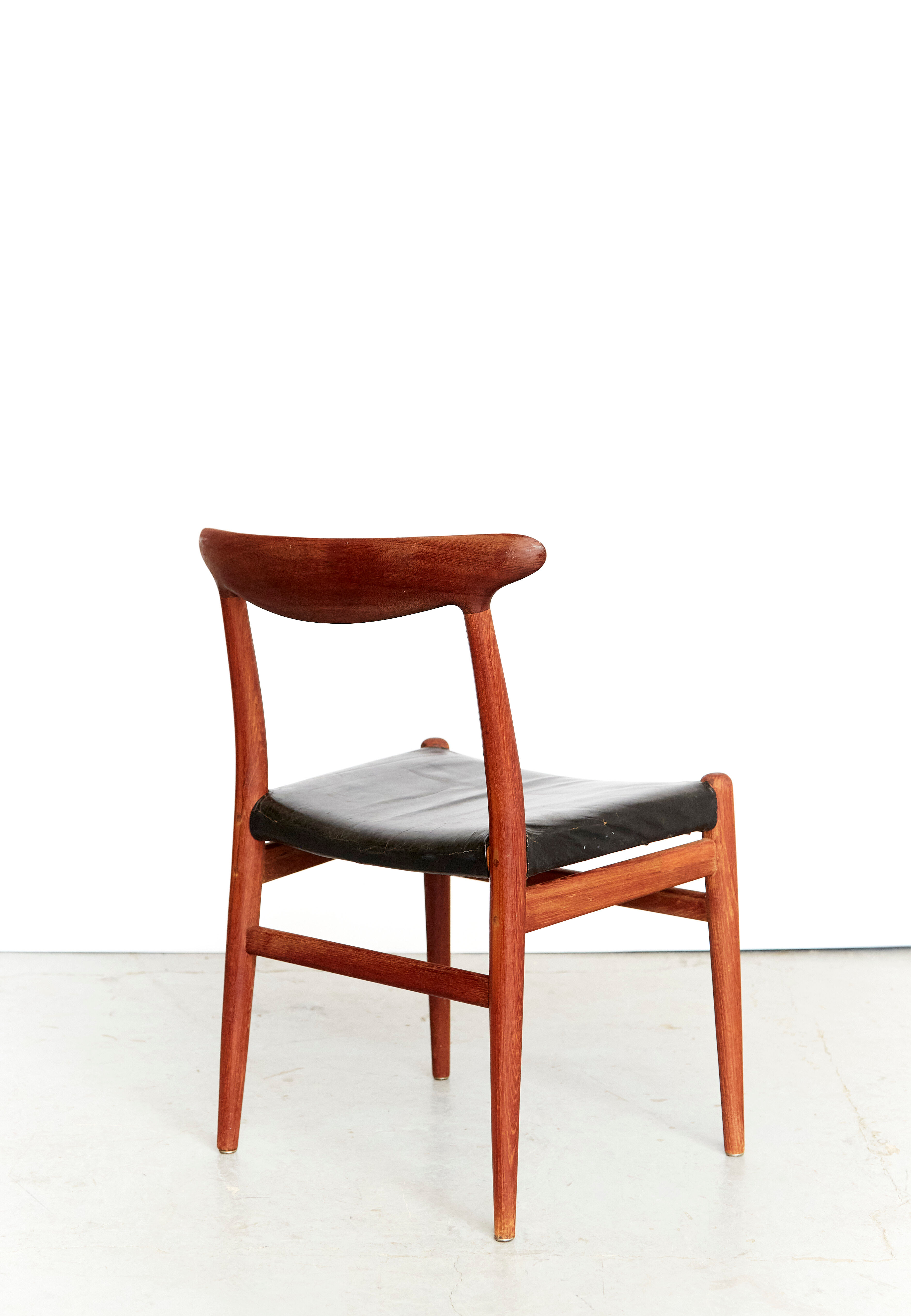 Hans J. Wegner Dining Chair W2 for CM Madsen I Set of Three | Selency