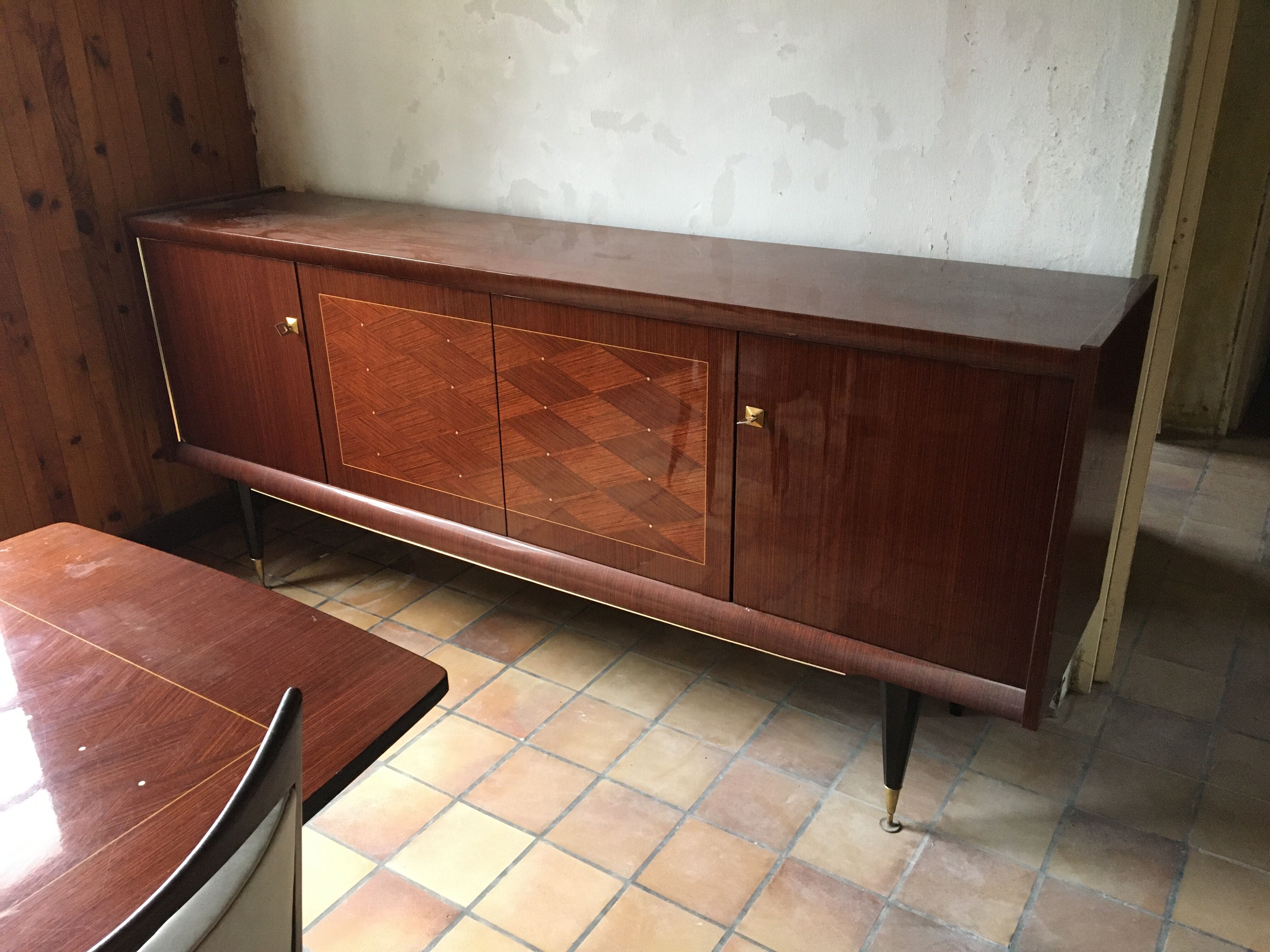 Lacquered wooden sideboard NF Furniture
