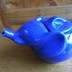 Elephant blue teapot