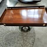 Marine bass table in solid mahogany