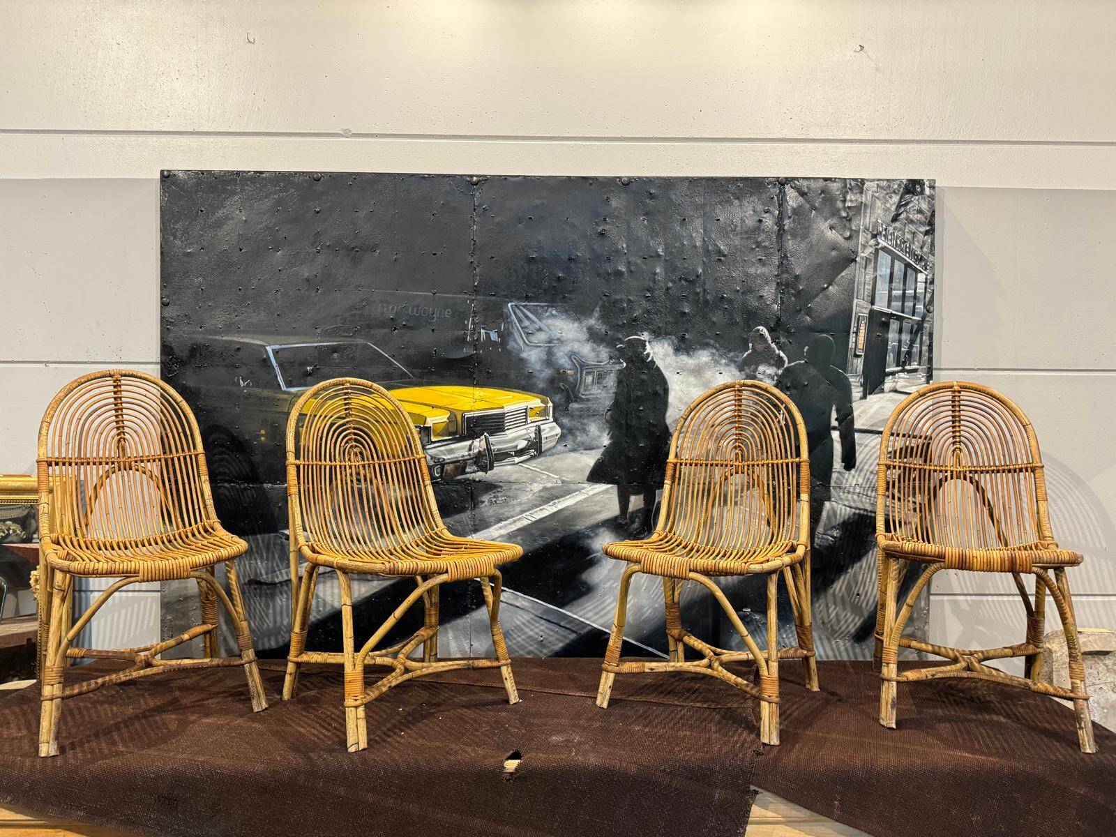 Vintage rattan chairs