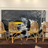 Vintage rattan chairs