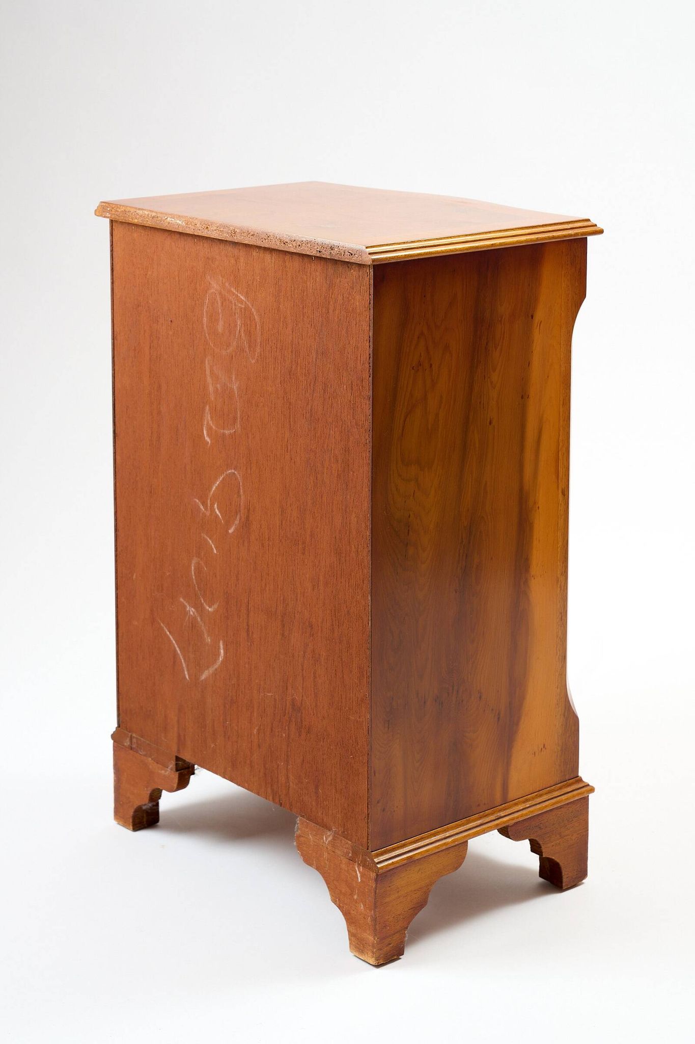 Original English cherry chest of drawers Burton Reproductions Limited