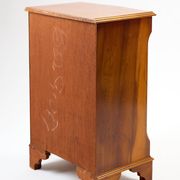 Original English cherry chest of drawers Burton Reproductions Limited