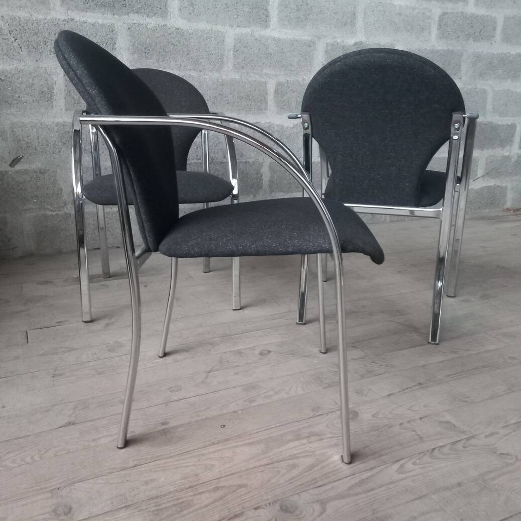 90s design fireside chair