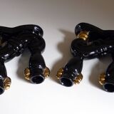 Pair of midcentury candlesticks