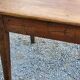 Farm table nineteenth century feet spindles 251cm and its 2 benches