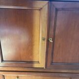 Wooden TV cabinet with drawers