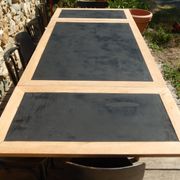Splendide ancienne table scandinave à rallonges rénovée en chêne 2m58m