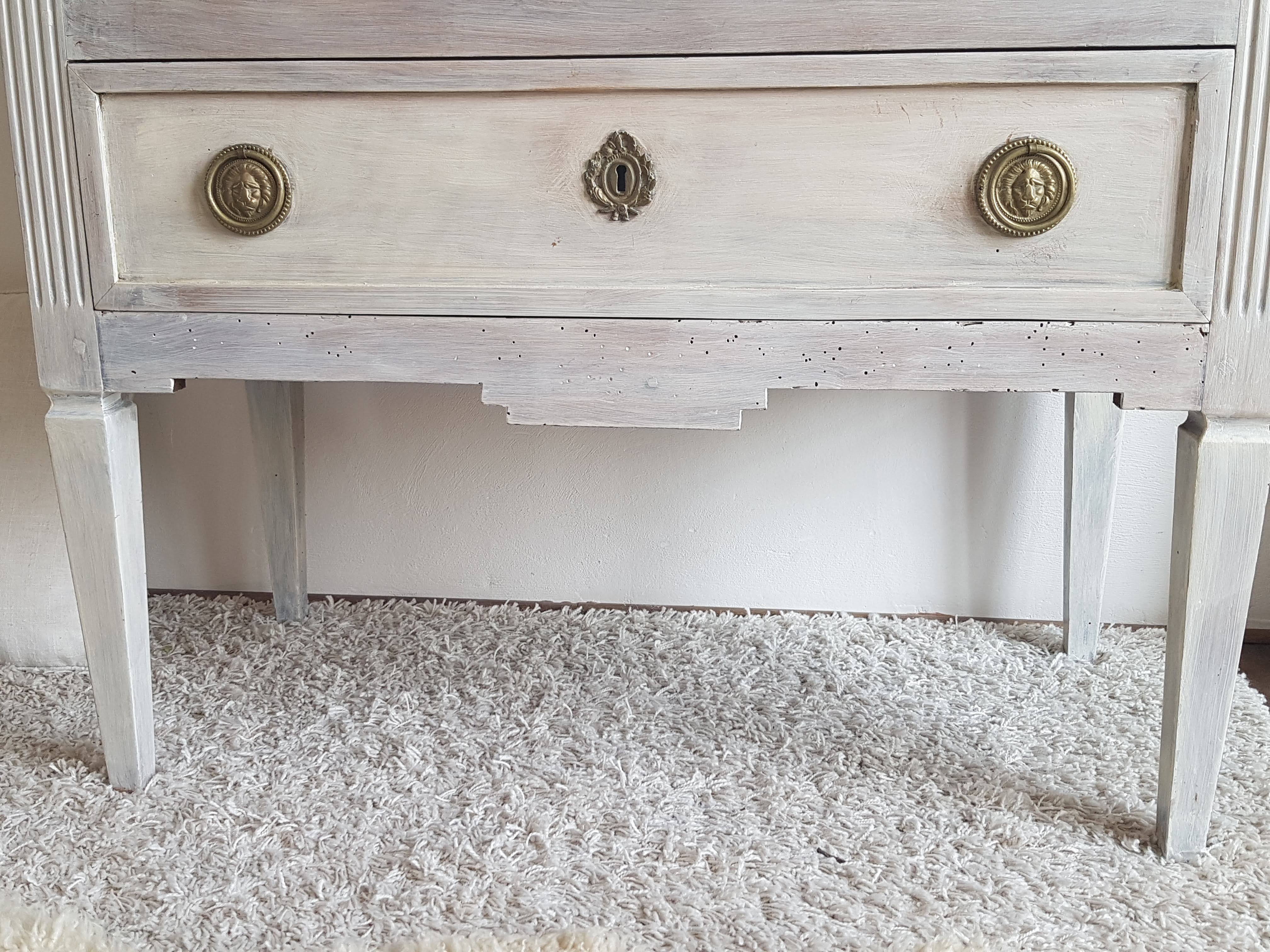 Old patinated dresser