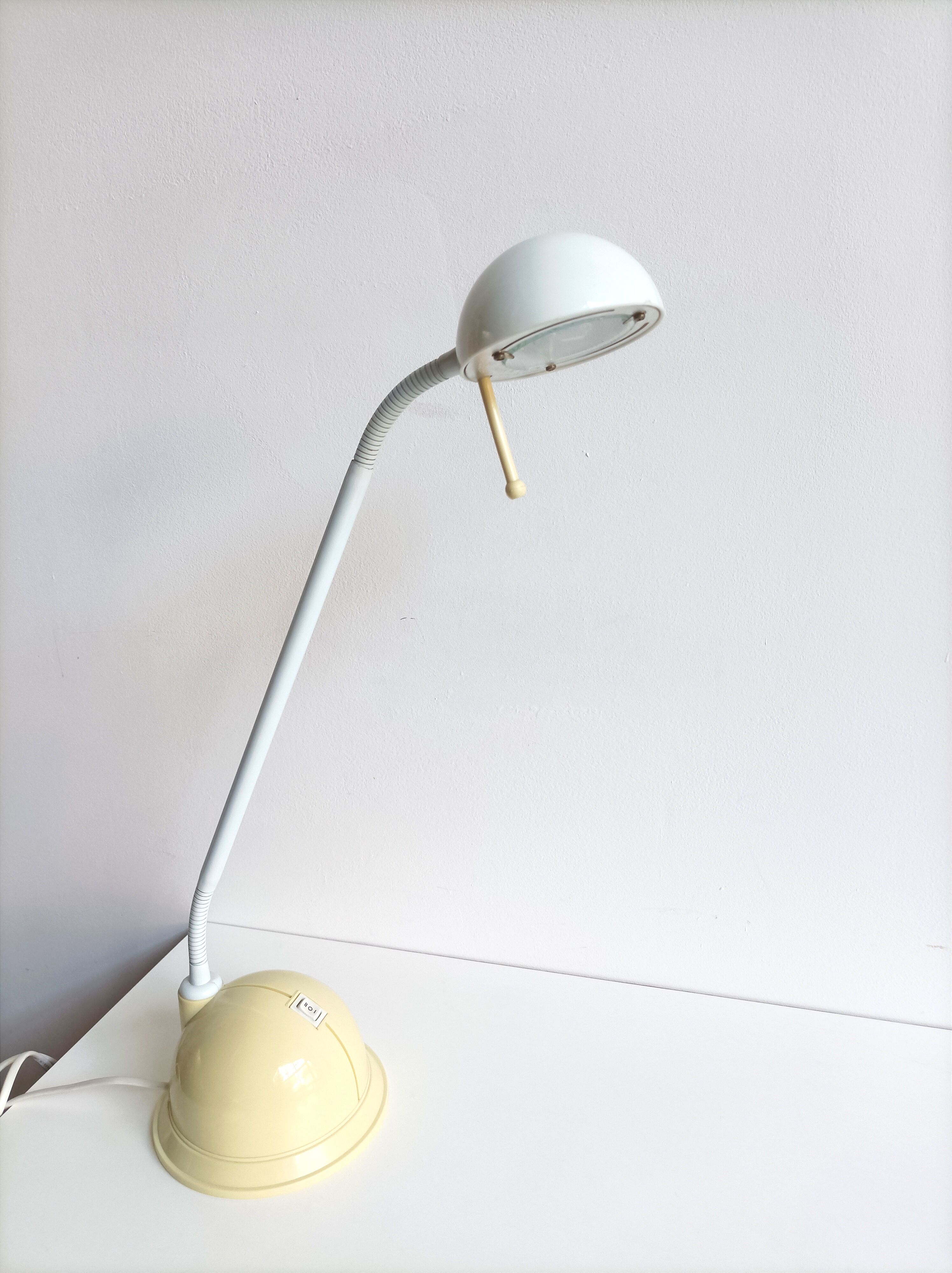Vintage two-tone flexible lamp codilem 70s/80s