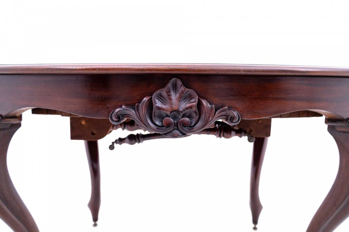 Mahogany table, Western Europe, circa 1920.