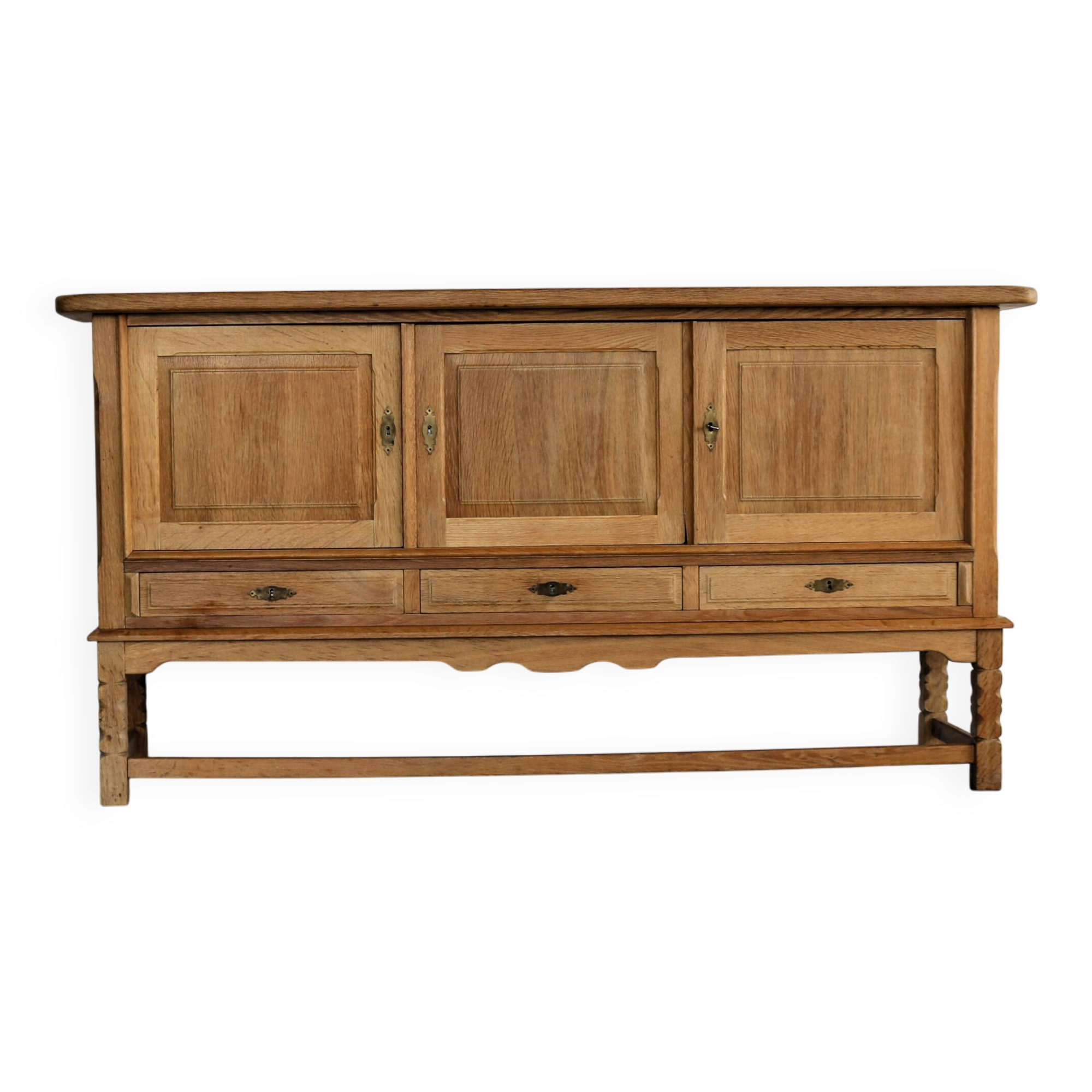 brutalist sideboard | oak | sideboard | 60s | Danish (2)