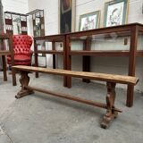 Oak bench, early 20th century