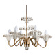 Fontaine chandelier by Emil Stejnar for Rupert Nikoll
