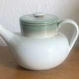 Large Vintage Teapot / Teapot with Pyrite Stoneware Infuser - Signed