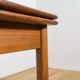 Mid-Century Square Extendable Teak Dining Table, Denmark, 1960s