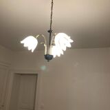 Lustre laiton et opaline