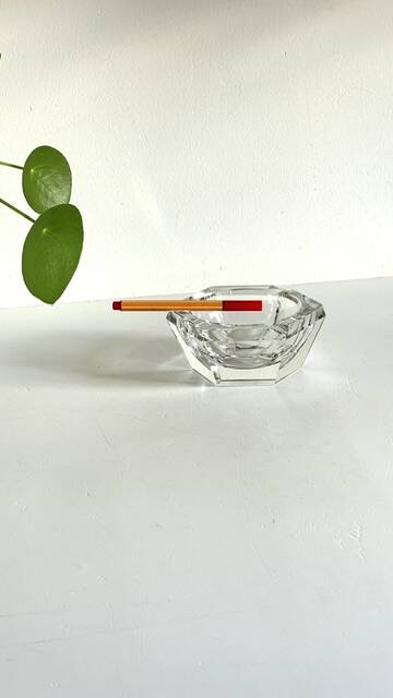 CENDRIER Vide-Poche CRISTAL Vintage