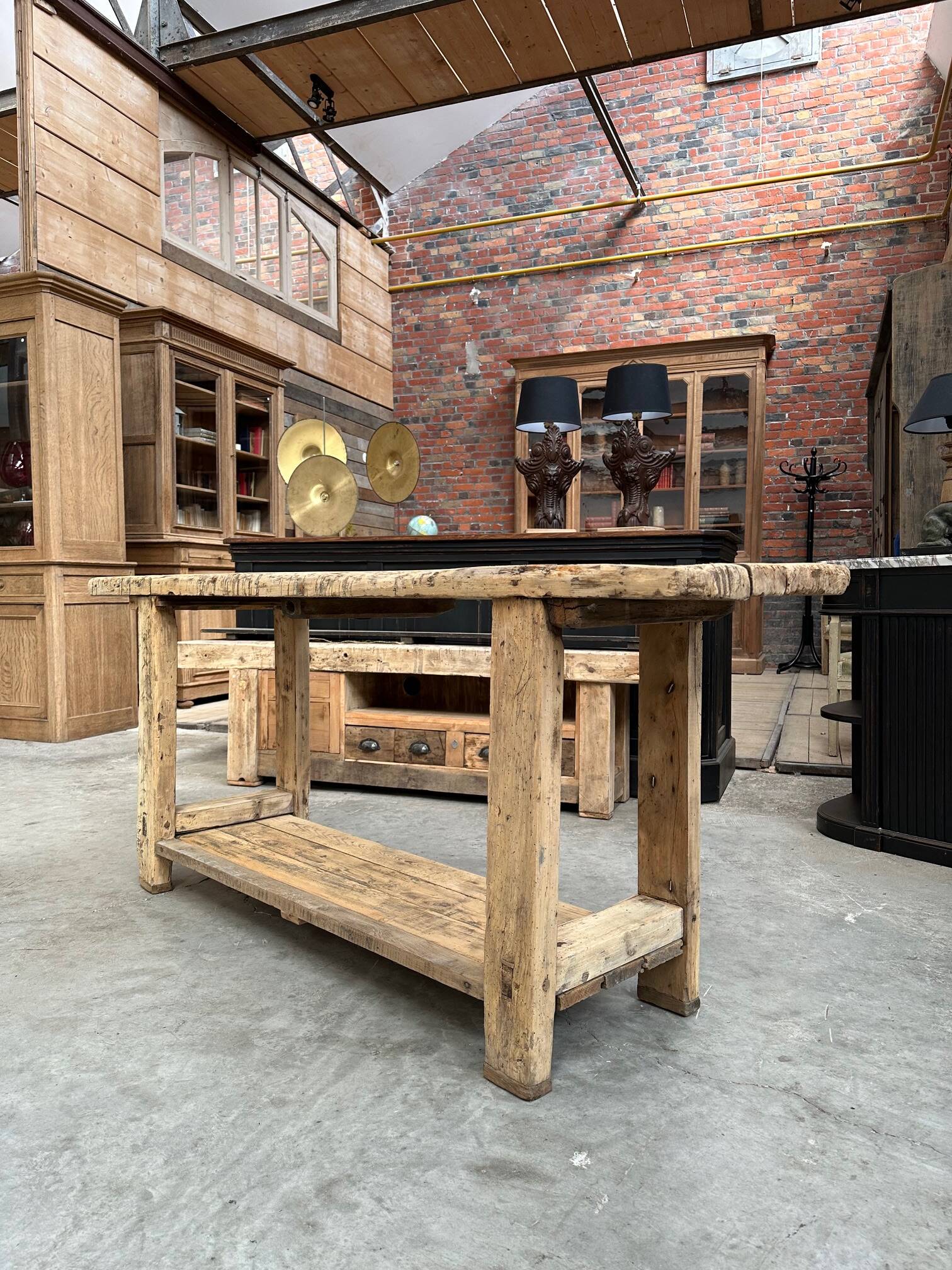 Brutalist console, early 20th century