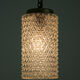 Crystal glass pendant lamp, 1960s